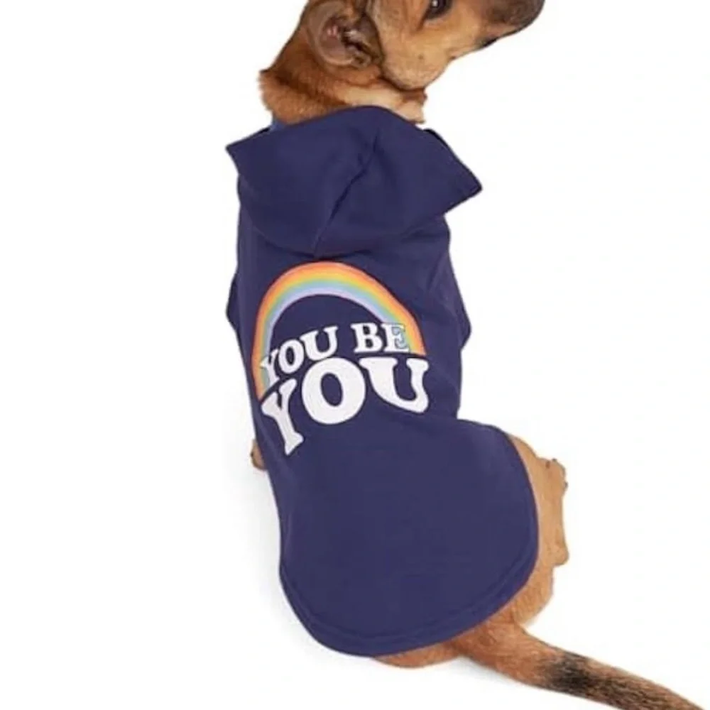NWT Pride “You do you” dog hoodie XXL